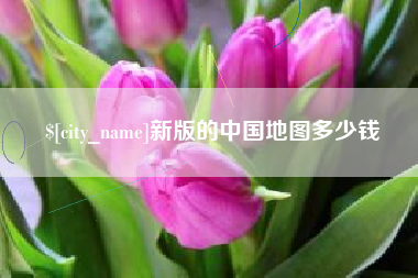 京山新版的中国地图多少钱