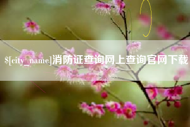 京山消防证查询网上查询官网下载