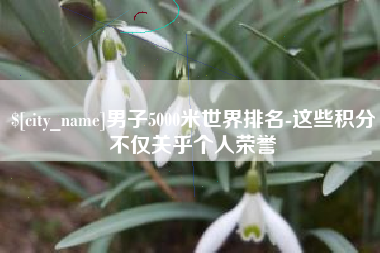 京山男子5000米世界排名-这些积分不仅关乎个人荣誉