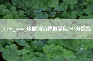 京山中国消防救援学院2018分数线