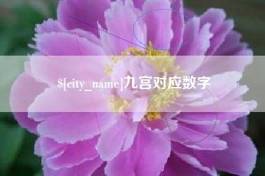 京山九宫对应数字