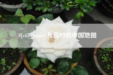 京山九宫对应中国地图