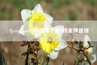京山中国拿下第9枚金牌是谁