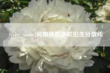 京山河南消防学校招生分数线