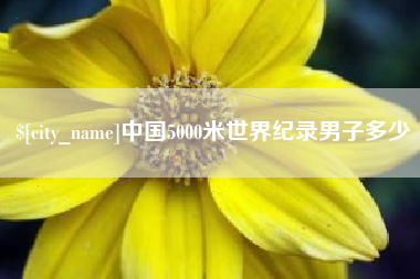 京山中国5000米世界纪录男子多少