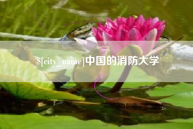 京山中国的消防大学