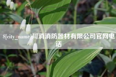 京山川消消防器材有限公司官网电话