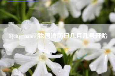 京山我国消防日几月几号开始