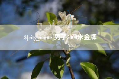 京山男子5000米金牌