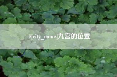 京山九宫的位置